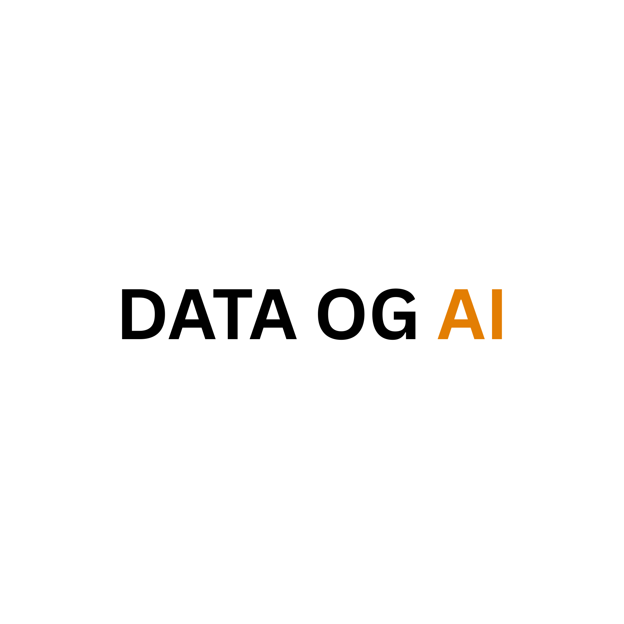 Data og AI